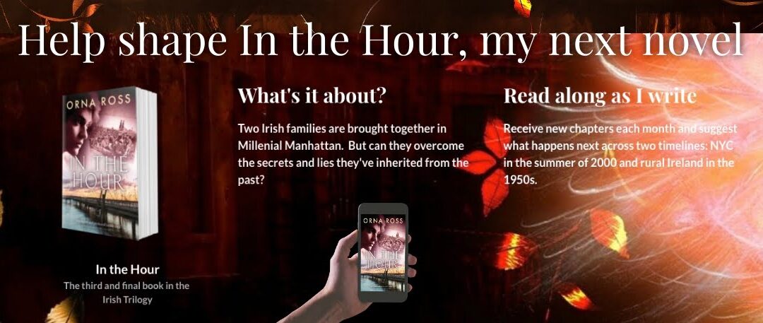 Join my Reader Group and Help me Develop my new Novel: In The Hour