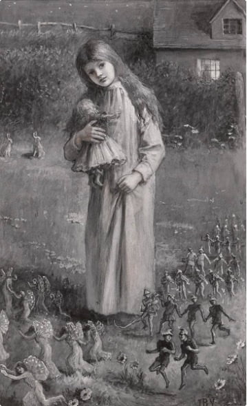 Illustration by JB Yeats “The Stolen Child”