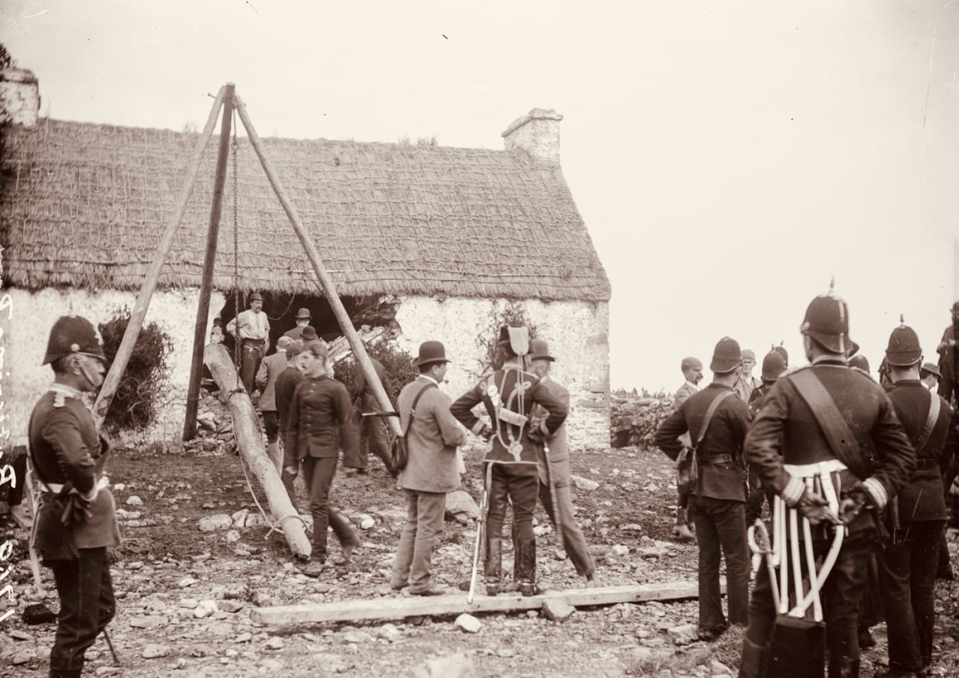 An irish eviction 1880s