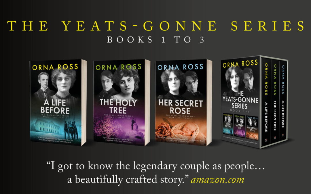 Final Covers for my Yeats-Gonne Series Books 1-3: Open Fiction Post