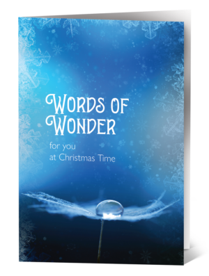 POEM CARD: Words of Wonder