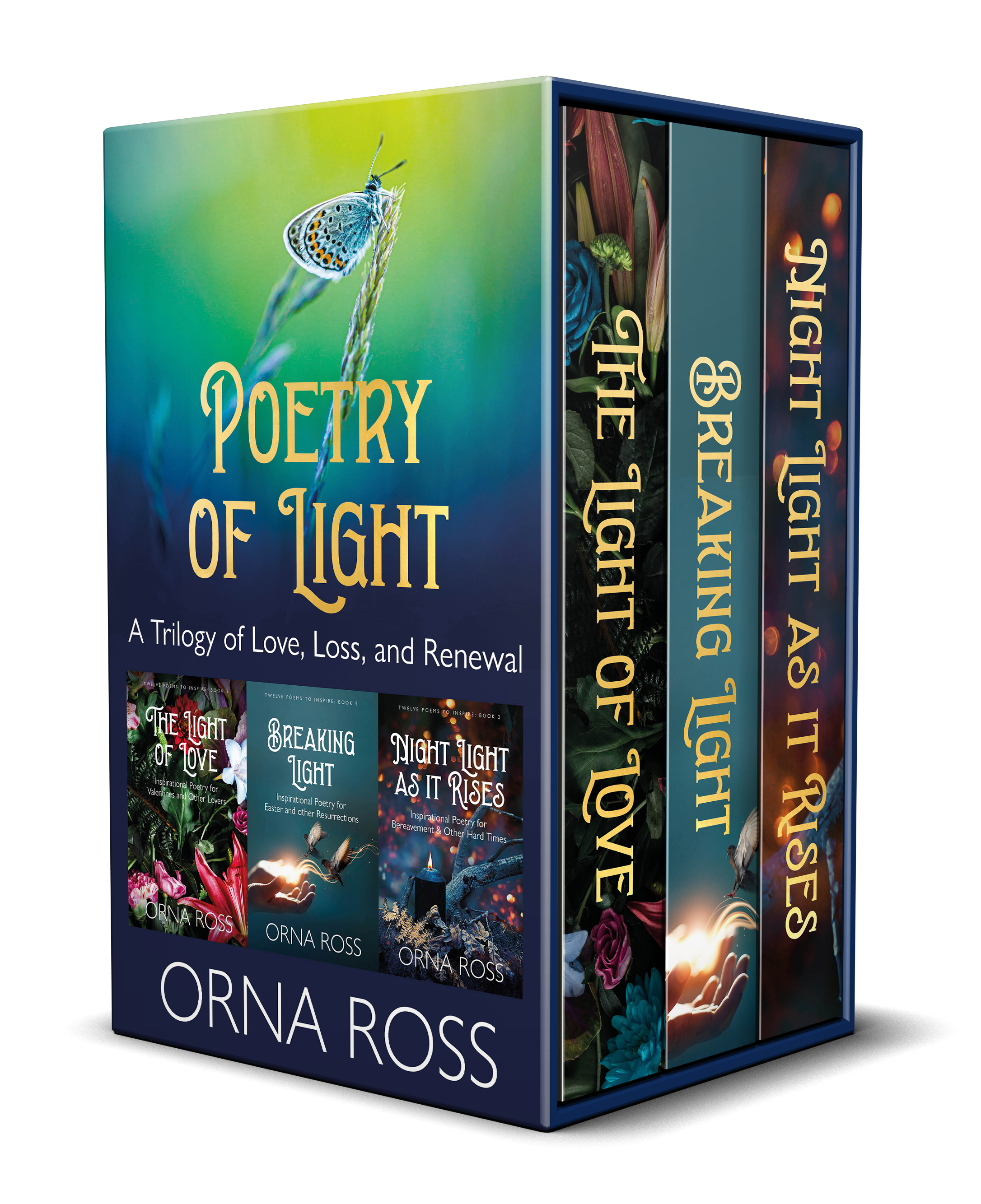 Poetry of Light Hardback Box Set 3D: Poetry Gifts for Valentine's Day