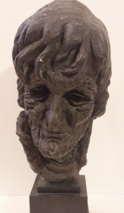 Bust of Maud Gonne at 80 years by Helen Hooker O'Malley